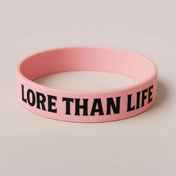 BRACELET SILICONE "LORE THAN LIFE" - Image 2